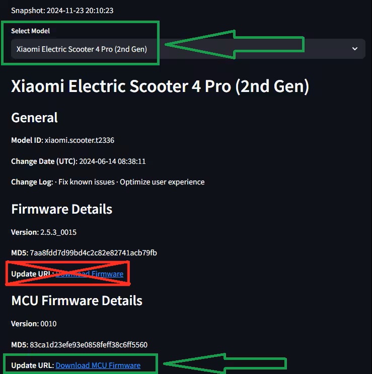 Firmware Download