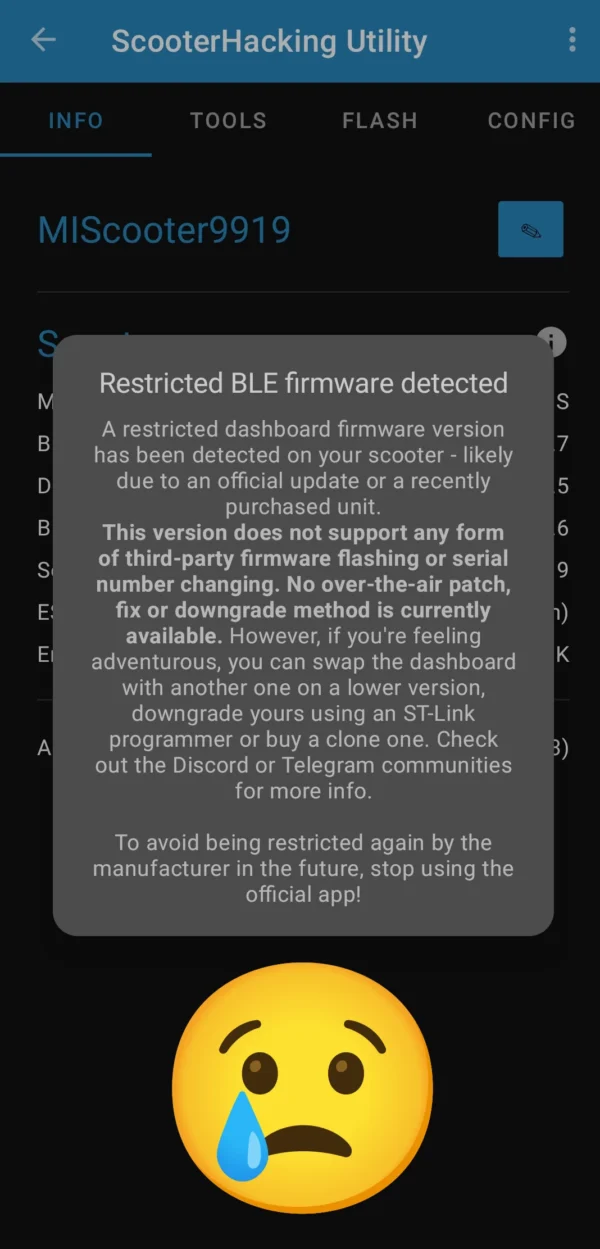 Dienstleistung: ST-Link Downgrade Xiaomi Dashboard 1S,Pro2,Mi3